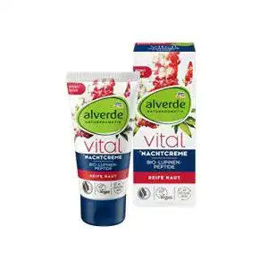 Alverde Nachtcreme Vital mit Lupinen-Peptiden, 50 ml