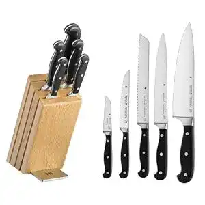 WMF Spitzenklasse Plus Messerblock Set – 6-teiliges Messerset