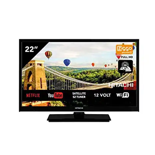 22 Zoll Fernseher Hitachi 22HE4202 mit AndroidTV und Smart WiFi