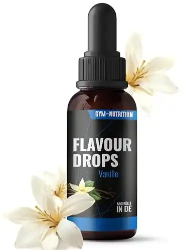 Vanilleextrakt Flavour Drops von Gym Nutrition