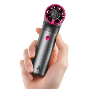 Aecooly Handventilator Tragbar mit 19000 U/min und 15 Stunden Laufzeit