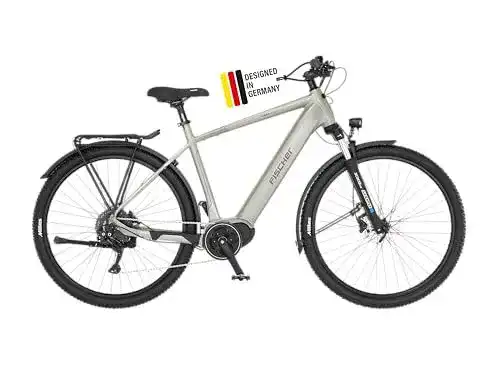Fischer E-Bike ATB Terra 4.0i, Elektrofahrrad mit Mittelmotor und 36 V Akku