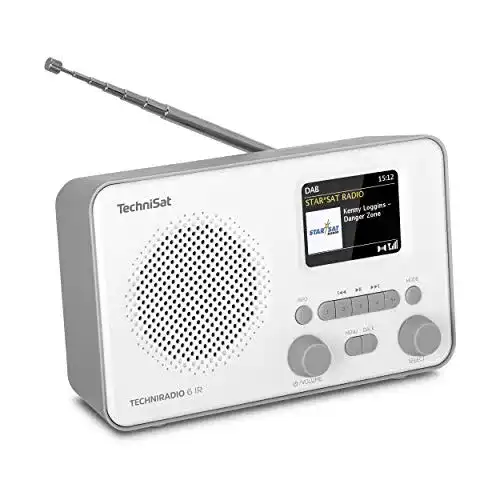 Internetradio Technisat Techniradio 6 IR tragbares Modell in Weiß