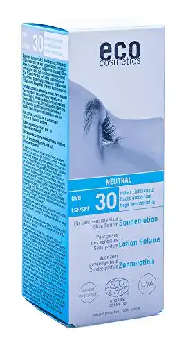 Eco Cosmetics Sonnenlotion neutral LSF 30+ für Gesicht und Körper