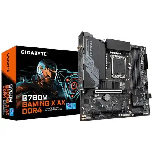 Gigabyte B760M Gaming X AX DDR4 Mainboard für LGA 1700 Micro ATX
