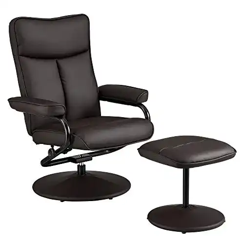 Relaxsessel mit Hocker und Liegefunktion für entspannte Stunden