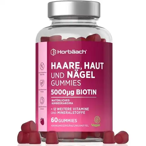 Haar-Gummibärchen von Horbaach für Haut, Haare und Nägel