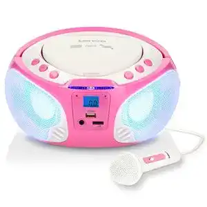 Lenco SCD-650 CD-Player – Tragbares CD-Radio für Kinder