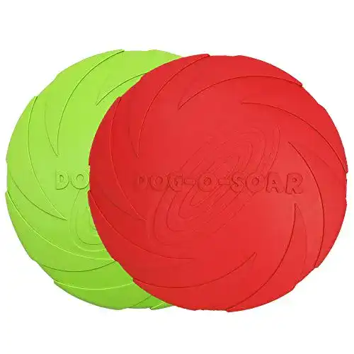 Hundefrisbee Vivifying 2er-Set für Hunde, 18cm