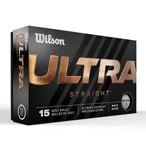 Wilson Golfbälle für Erwachsene – Gerade Golfbälle in Weiß