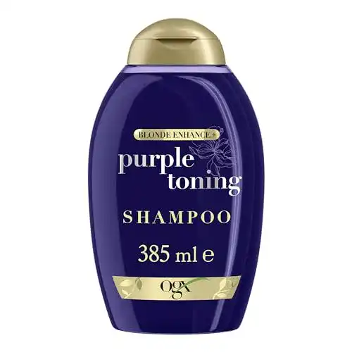 OGX Purple Toning Shampoo 385 ml für blondes Haar