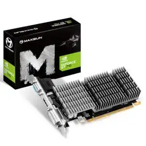 Maxsun NVIDIA GeForce GT 710 2GB Silent Grafikkarte mit passiver Kühlung