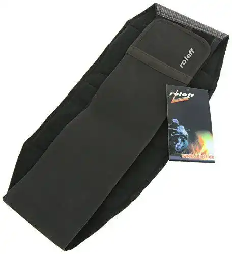 Nierengurt Roleff Racewear in Schwarz, Größe XL