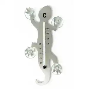 Fensterthermometer HAB & GUT TG001 aus Edelstahl mit Saugnäpfen