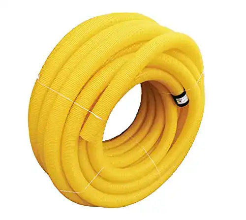Drainagerohr DN 50 mm 50m 100m PP geschlitzt für Entwässerung