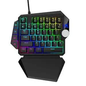 Einhand-Tastatur UrChoiceLtd mechanisch für Gaming