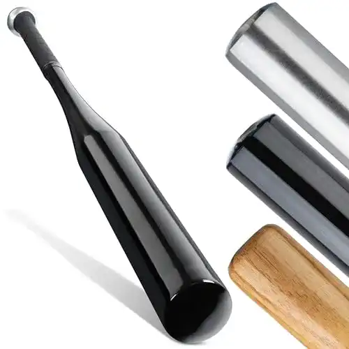 Alu-Baseballschläger von Heldenwerk Holz oder Aluminium