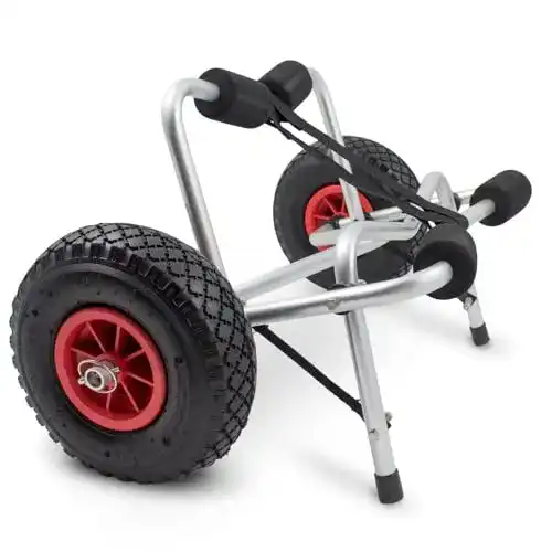 Faltbarer Kanuwagen für Kajaks und Kanus mit 70 kg Traglast