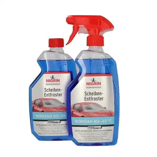 Nigrin Scheibenenteiser 500ml Sprühflasche für Autoscheiben