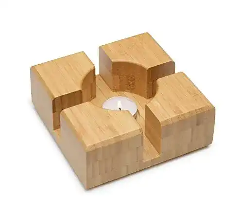 Stövchen NP BAMBOO NARY Teewärmer aus 100% Bambus