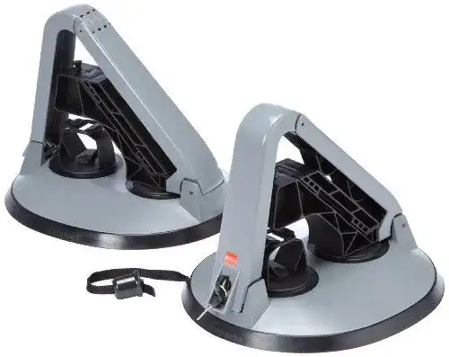 Magnet-Skiträger Fabbri 6940002 für Ski und Snowboards, Silber