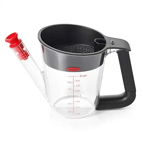 Fetttrennkanne OXO Good Grips, 500 ml, für Bratensoße und mehr