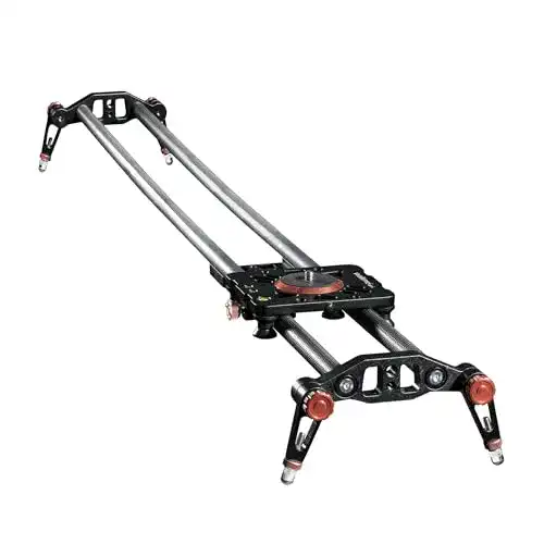 Walimex Pro Carbon Video Slider Pro 120 cm für präzise Kamerafahrten