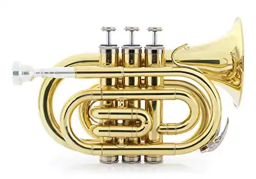 Classic Cantabile Brass TT-500 Bb-Taschentrompete aus Messing