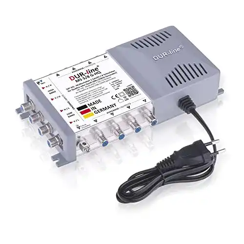 DUR-line MS 5/8 G-HQ Quad-LNB-Multischalter für Satellitenempfang