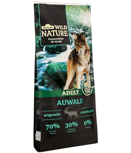Dehner Wild Nature Hundefutter Auwald – getreidefreies Trockenfutter 12 kg