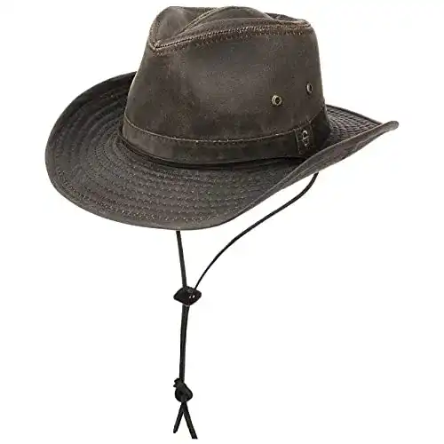 Cowboyhut Stetson Diaz Outdoorhut für Herren mit Kinnband und UV-Schutz