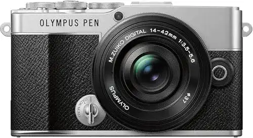 Olympus Pen E-P7 4K-Kamera mit 20-MP-Sensor im Kamera-Kit