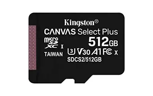 Kingston Canvas Select Plus microSD Speicherkarte 512 GB