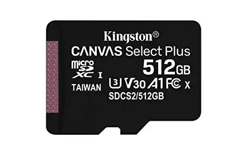 Kingston Canvas Select Plus microSD Speicherkarte 512 GB