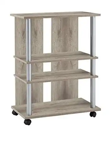 Hifi-Rack FMD Möbel 205-007 Variant 7 TV/Hifi-Regal Eiche
