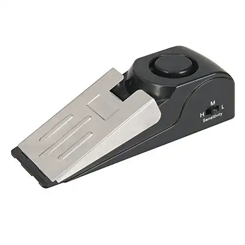 Alarm-Türstopper Silverline 898104 mit 9 V Batterie