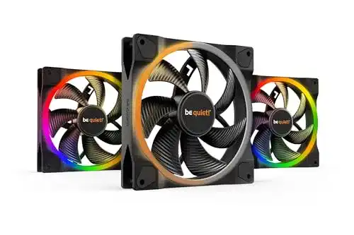 RGB-Lüfter 140 mm be quiet! Light Wings PWM Triple Pack