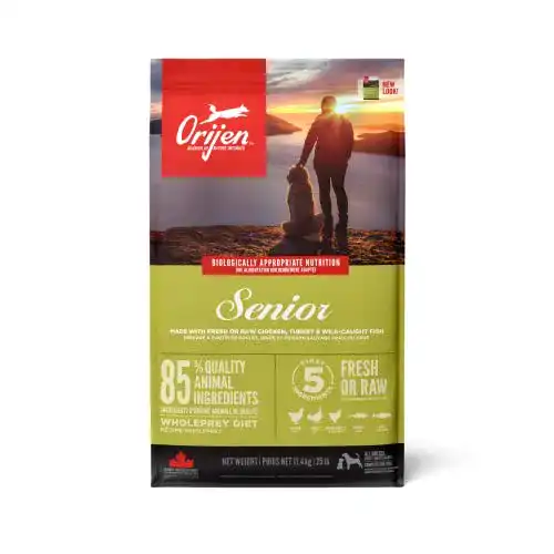 Orijen Senior Hundefutter im Vergleich