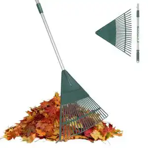 Laubbesen von ORIENTOOLS mit verstellbarem Teleskopstiel