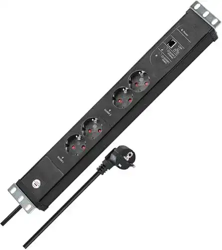 Master-Slave-Steckdose Brennenstuhl Premium-Web-Line V3 mit LAN-Anschluss