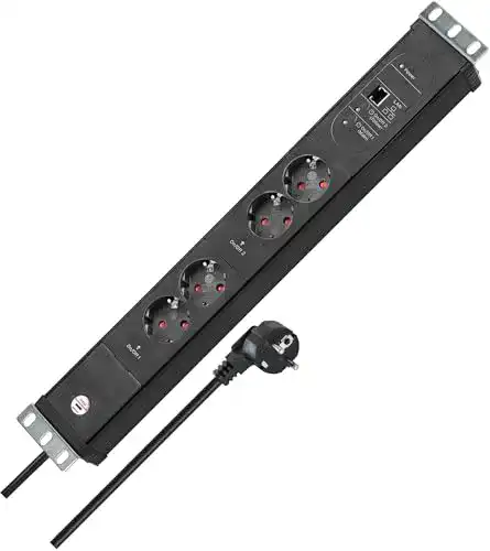 Master-Slave-Steckdose Brennenstuhl Premium-Web-Line V3 mit LAN-Anschluss