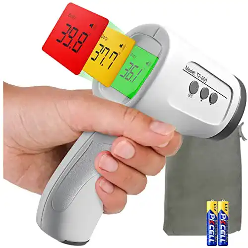Stirnthermometer QQZM Infrarot Fieberthermometer digital