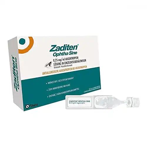 Allergie-Augentropfen ZADITEN ophtha sine 0,25 mg/ml