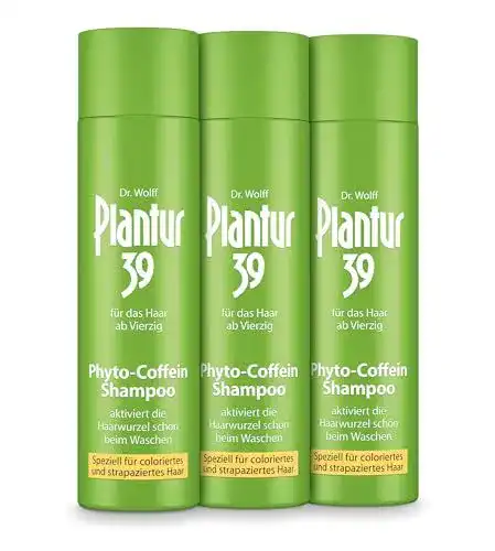 Plantur 39 Phyto-Coffein Haarshampoo für Damen im 3er Pack