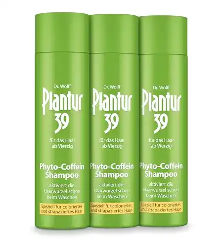 Plantur 39 Phyto-Coffein Haarshampoo für Damen im 3er Pack