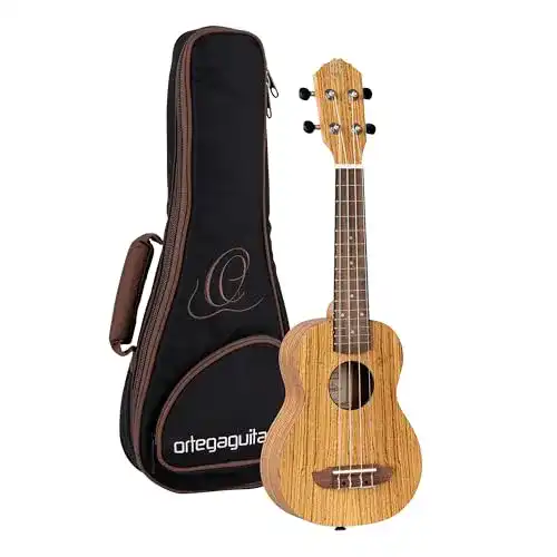 Ortega Sopran Ukulele Akustisch Timber Series mit Gigbag
