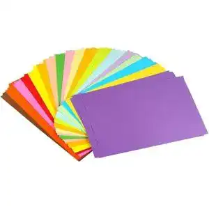 Buntes A4 Kopierpapier in 10 Farben für Bastelprojekte