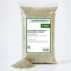 Vermiculite für Pflanzen – 5L Fein 1-2 mm für Aussaat und Jungpflanzen