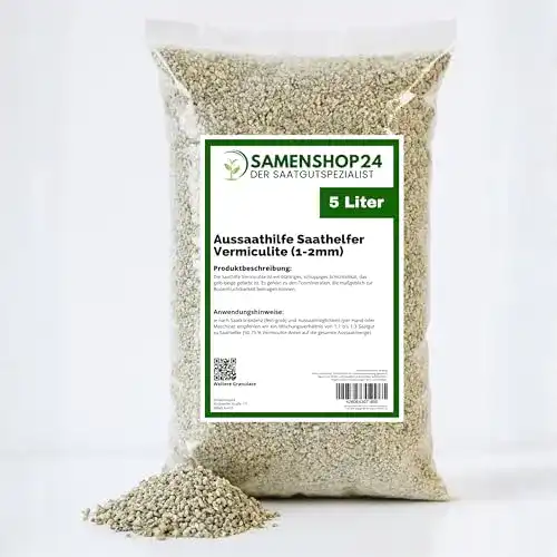 Vermiculite für Pflanzen – 5L Fein 1-2 mm für Aussaat und Jungpflanzen