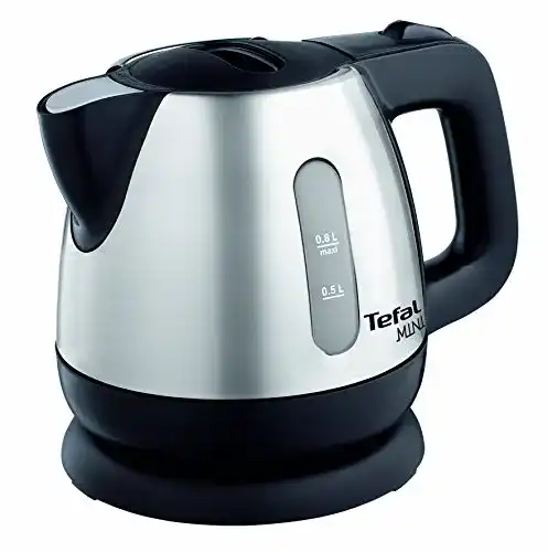 Tefal Wasserkocher BI8125, 0,8 Liter, kabellos, Edelstahl